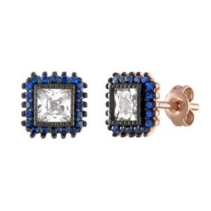 Sphera Milano Square Stud Earrings